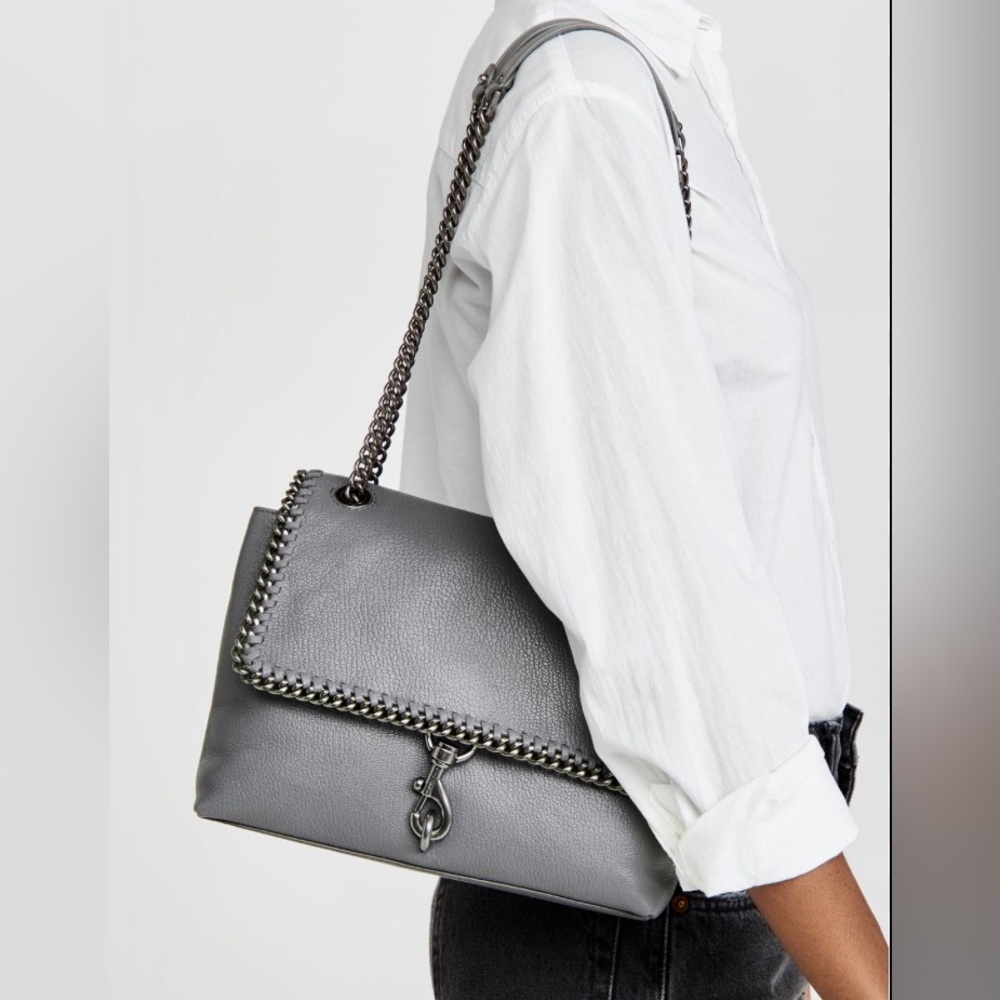 Rebecca minkoff 🩶🤍grey Edie bag